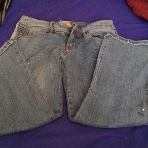 Lot of 2 Pairs of Jeans and 1 Pair Capris